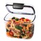 Progressive International ProKeeper+ Airtight Tall Deli Storage Container, Clear Plastic
